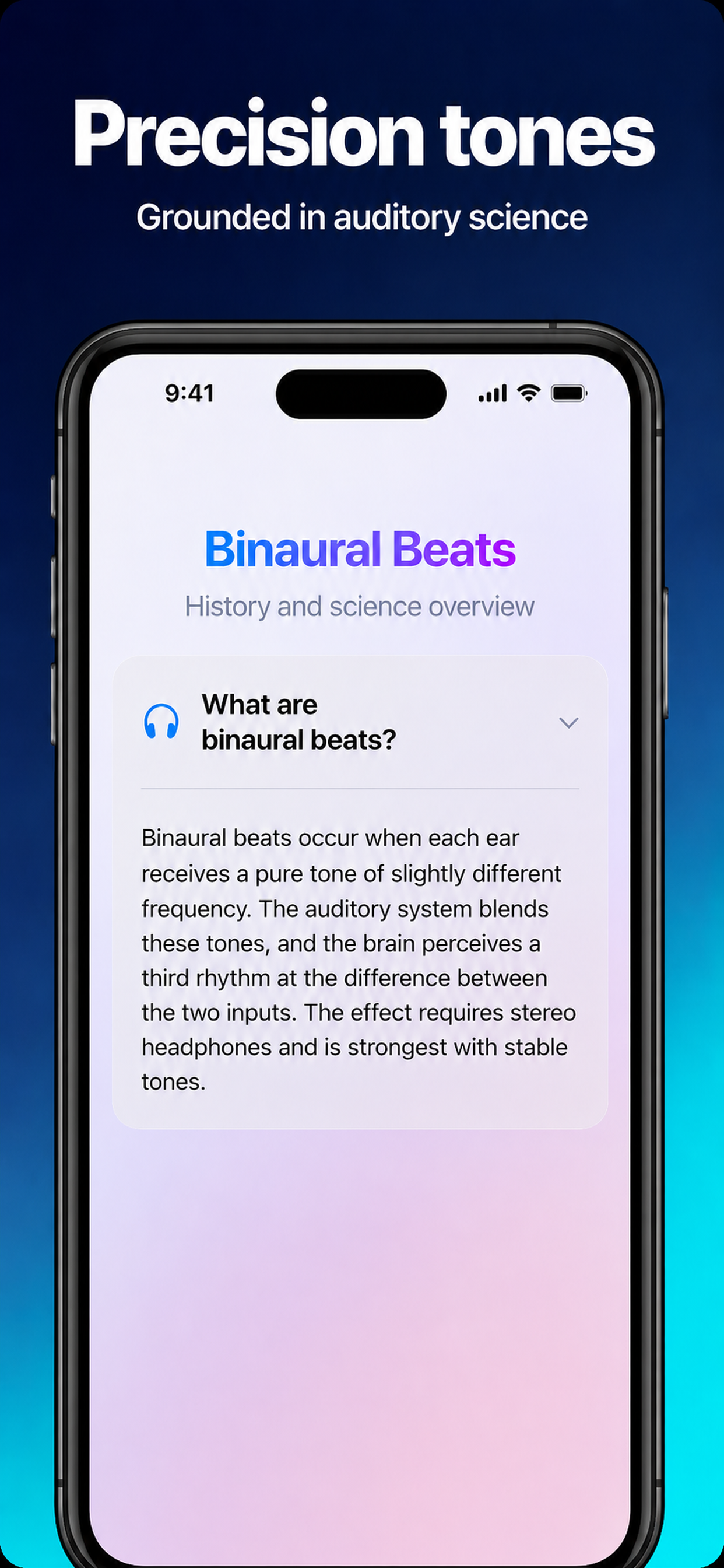 SplitBrain science overview explaining what binaural beats are